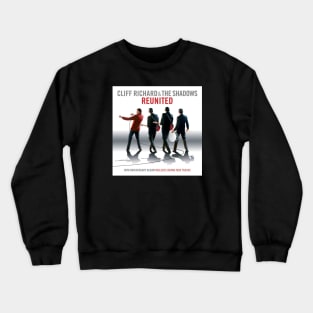 Cliff Richard and The Shadows Reunited 50Th Anniversary Album Cover Crewneck Sweatshirt